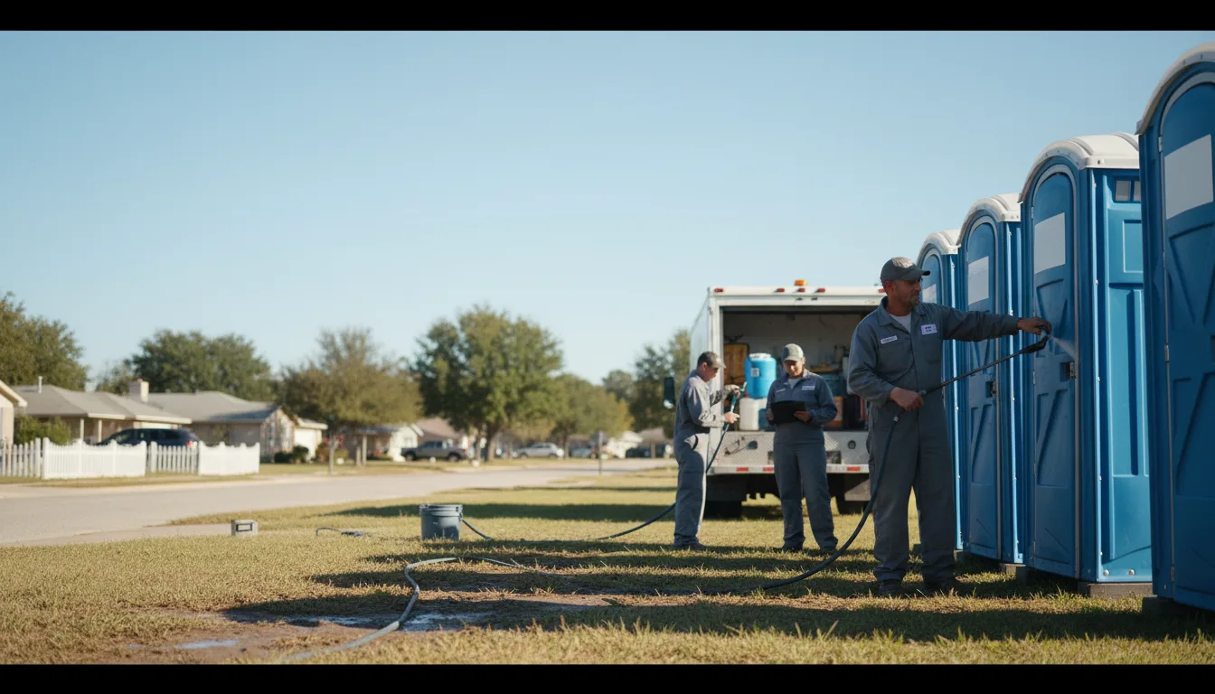 Long-Term Portable Toilet Rental in Fitzhugh, OK near me